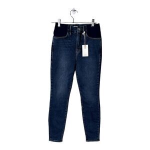 NWT Good American dark wash  Maternity jeans size 2/26